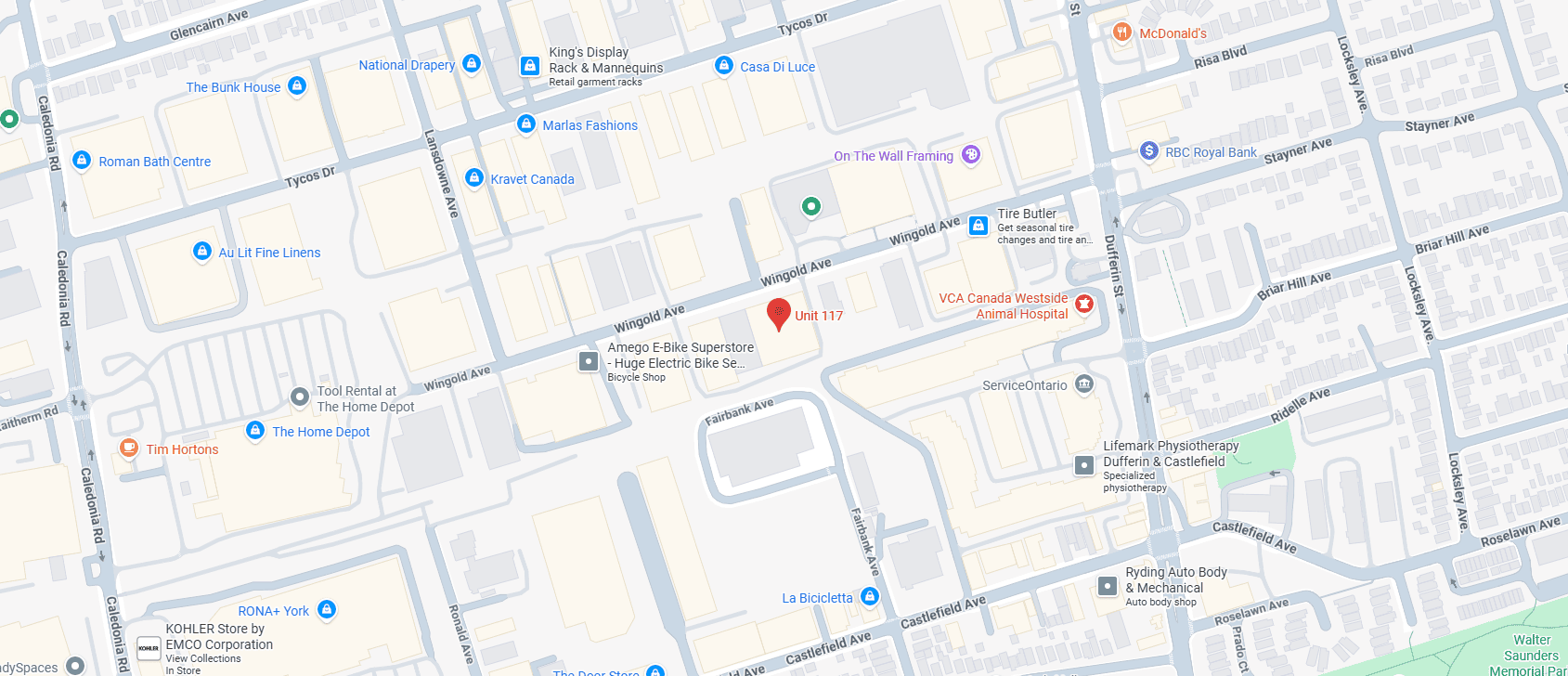 adamsco google maps location